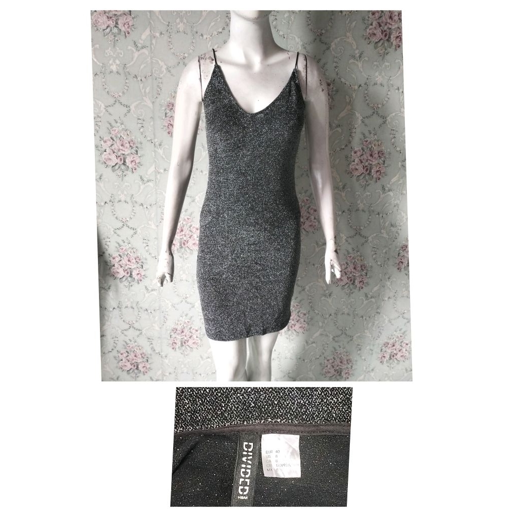 dress gliter HnM ,dress dugem,dress pesta,dress penyanyi,dress lc