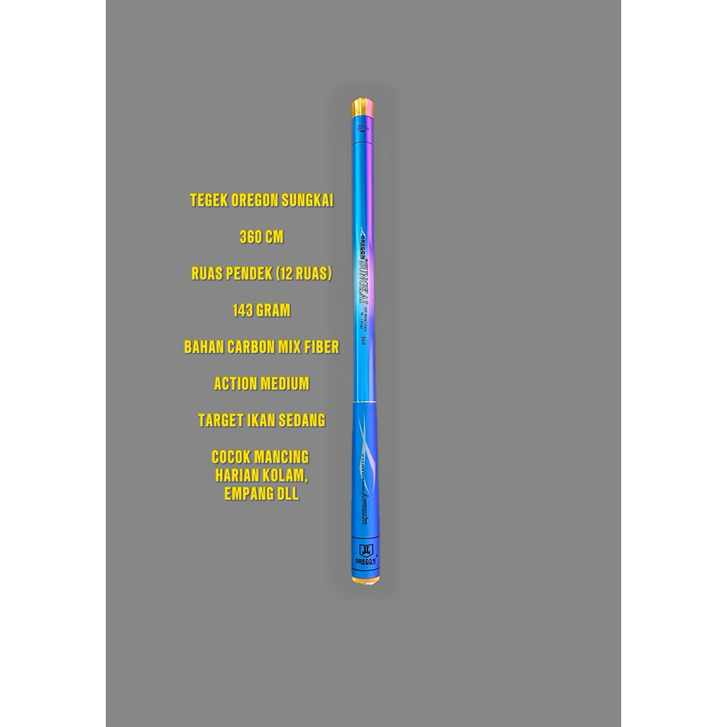 TEGEK OREGON SUNGKAI 360 RUAS PENDEK