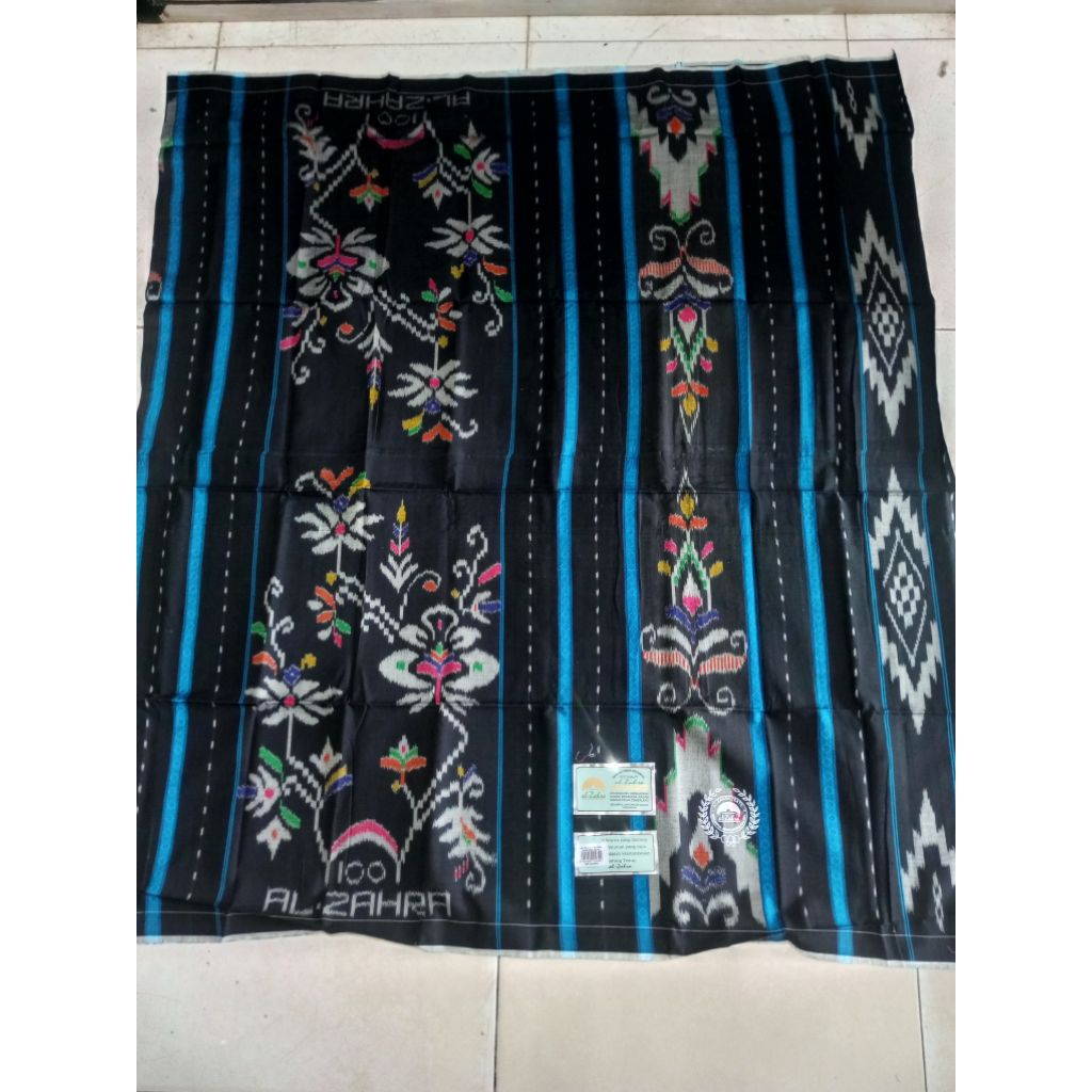 SARUNG TENUN AL-ZAHRA MESRES MOTIP LARIS(JAHIT TENGAH) KODE AZ-1934