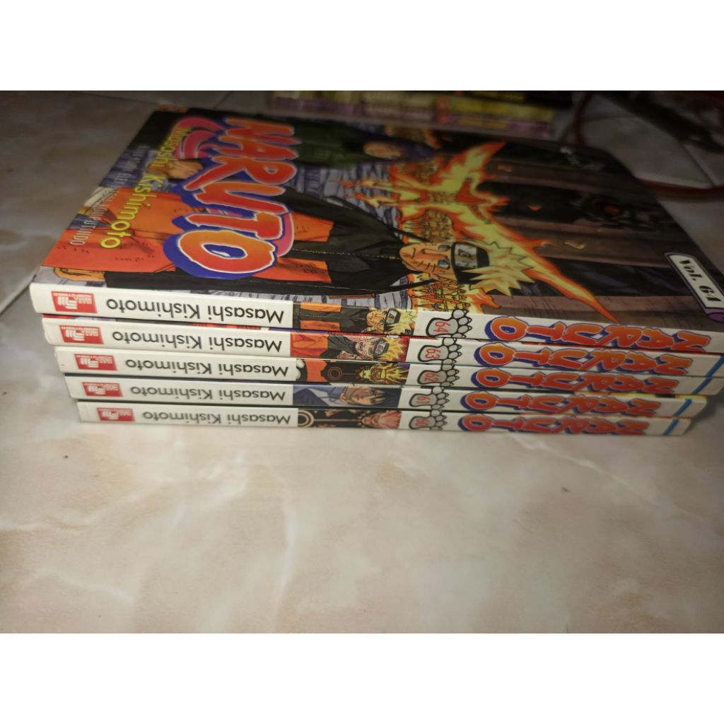 Komik Naruto Set 60-64