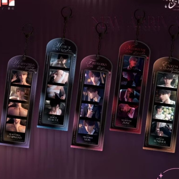 sylus love and deepspace official film keychain