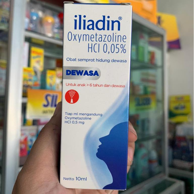 Iliadin Semprot Hidung 10 ML - untuk Membantu Melegakan Hidung Tersumbat