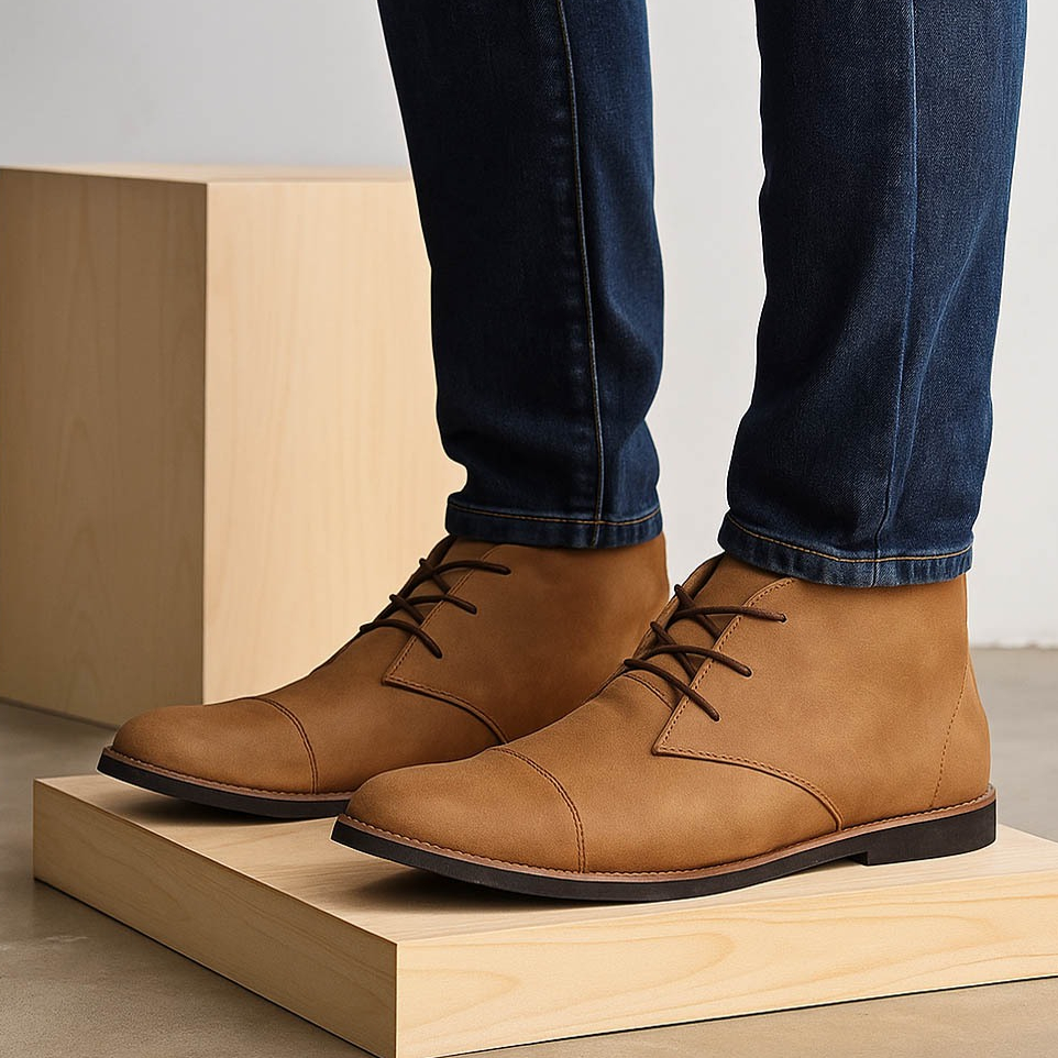 No 44 45 46 47 48 - Sepatu Boots Kulit Brodo Asli 100% ORIGINAL / Sepatu Formal Pria Boot Ukuran Jum