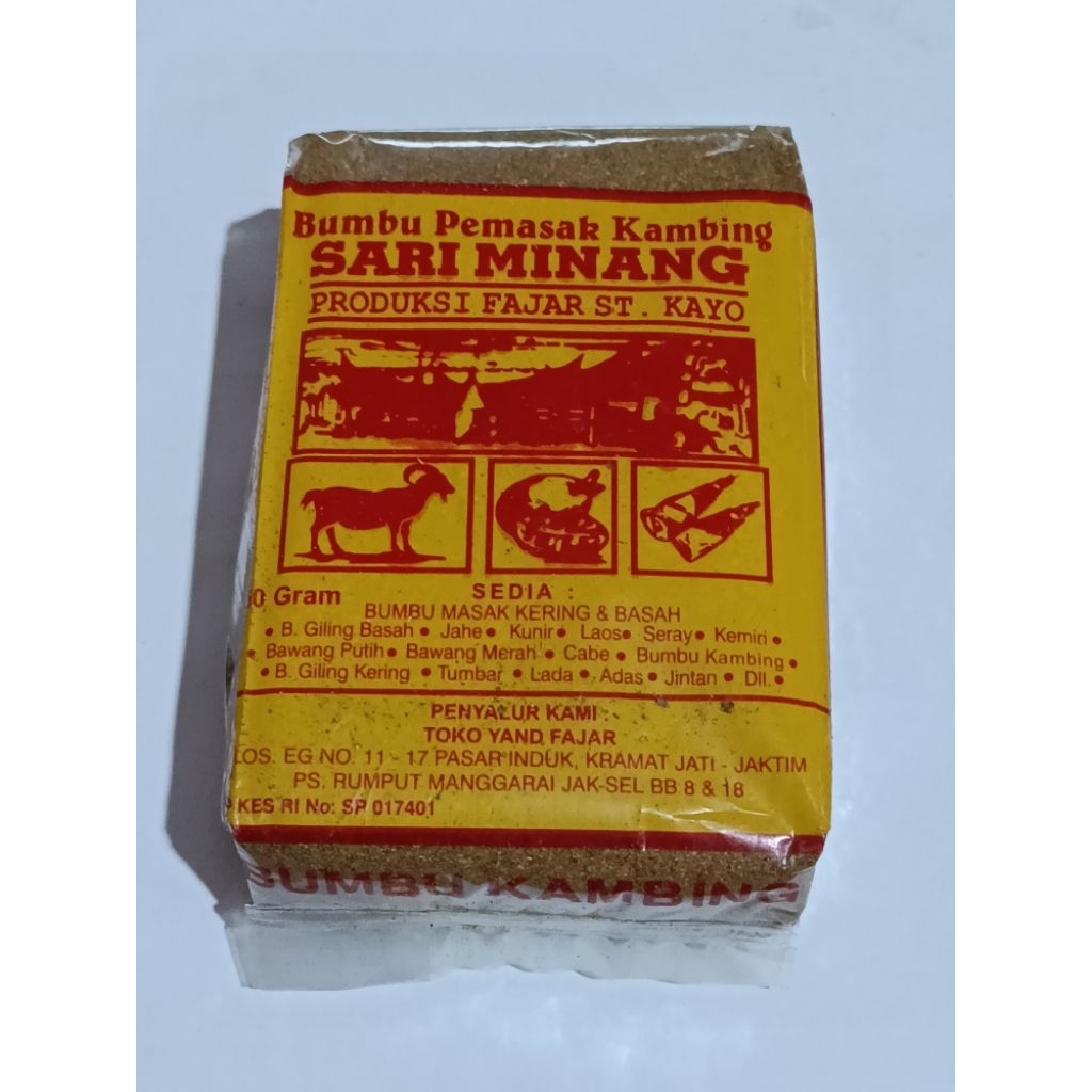 Brothoaly Sari Minang Bumbu Masakan Padang Rendang Gule Martabak (Langsung Kirim)