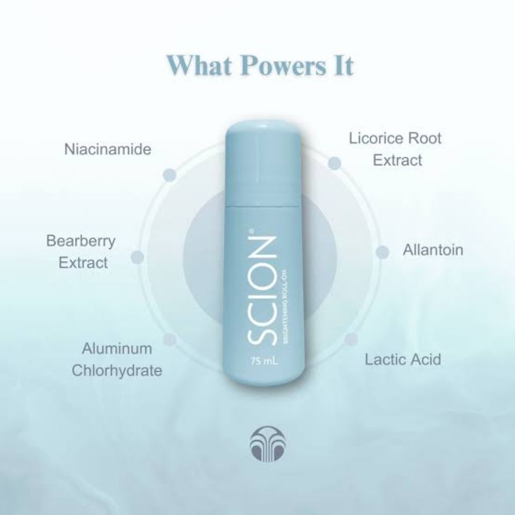 Roll On 1 pcs scion deodoran natural skin NU