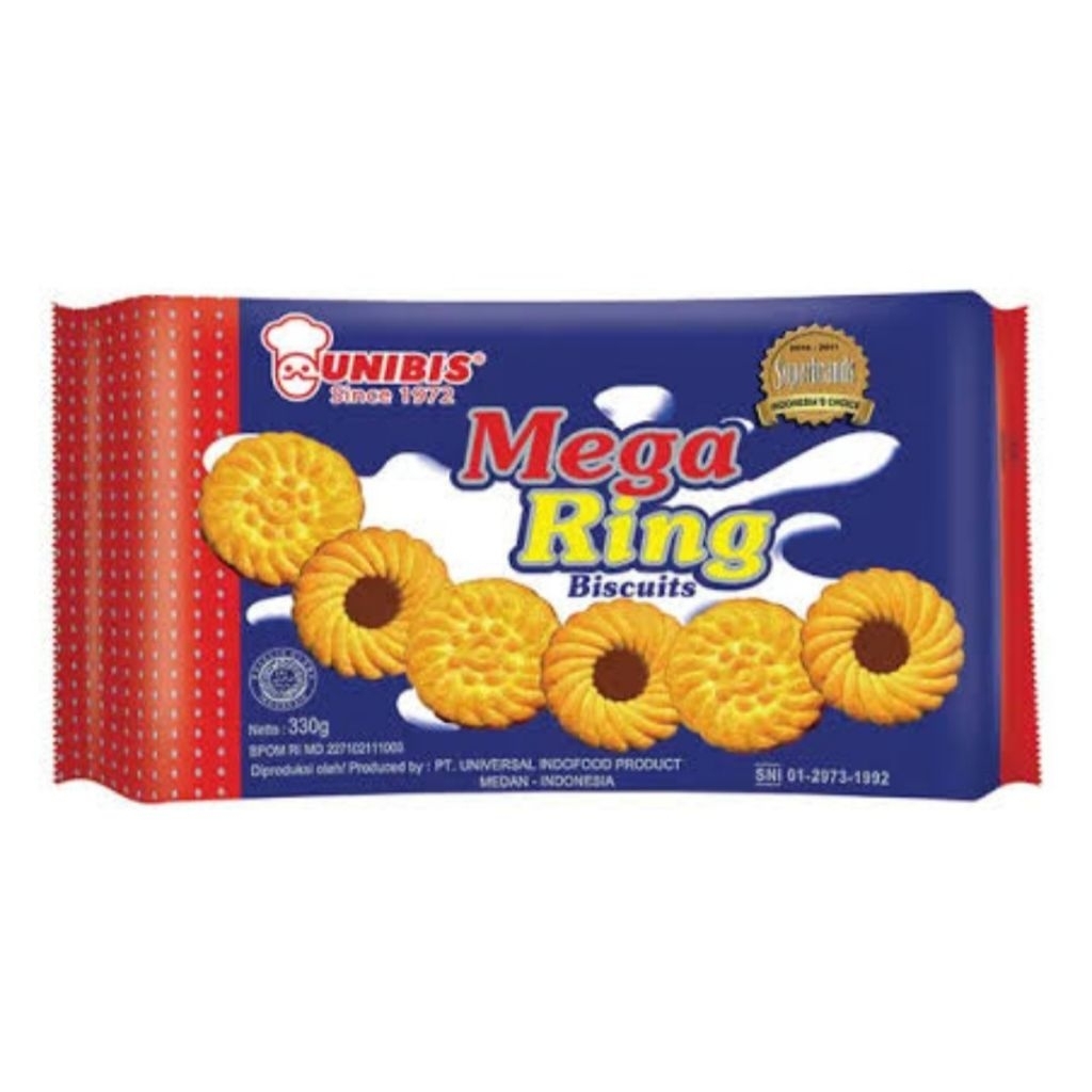 Unibis Mega Ring biscuits 228 g