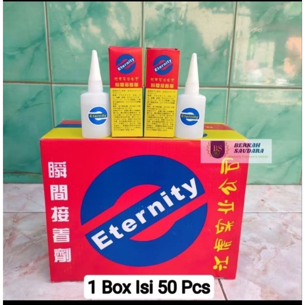 Lem Serbaguna Alteco Eternity Korea 25gr - Cepat Kering, Kuat, Tahan Lama isi 50pcs