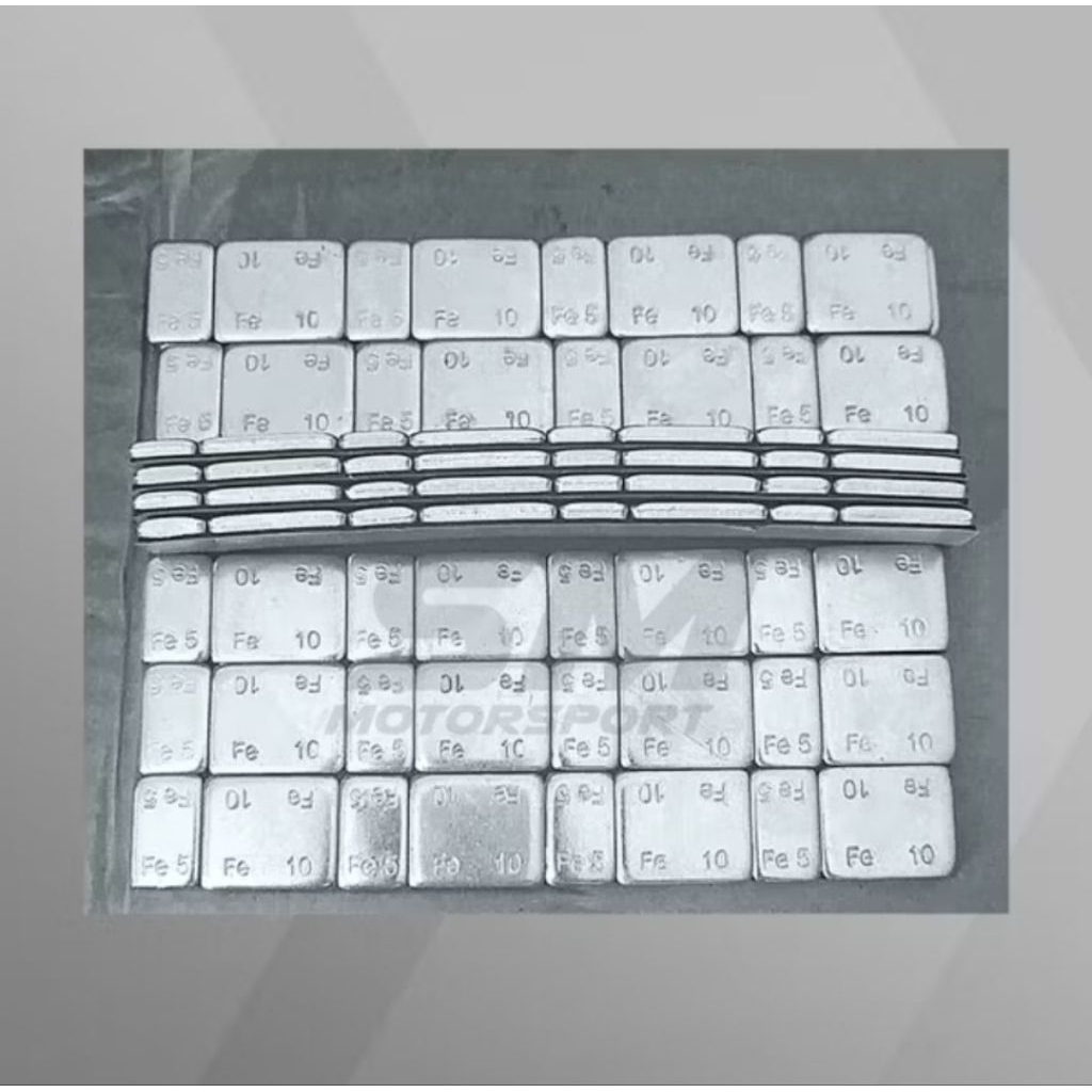 Besi Timah Pemberat Balancing Mobil 1kg