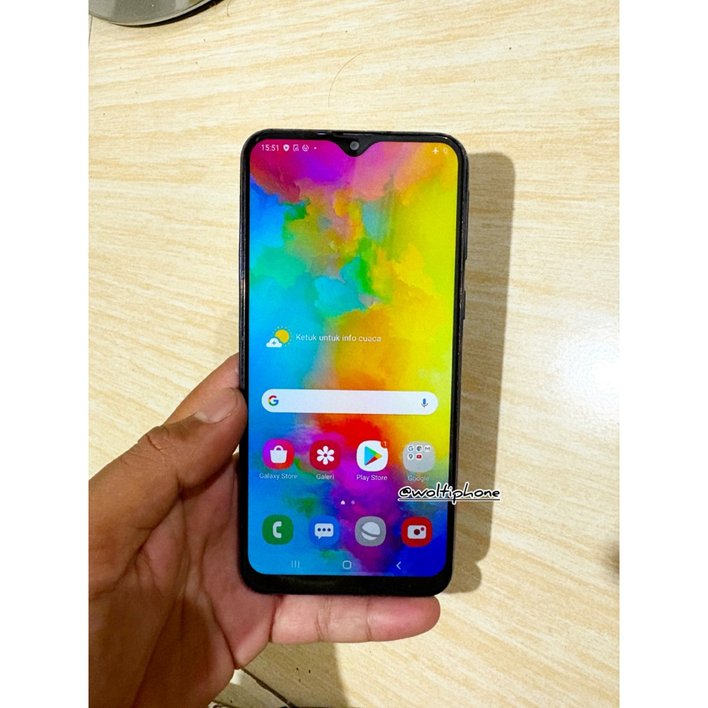 SAMSUNG GALAXY M20 3/32 ORIGINAL 4G LTE HANDPHONE ANDROID SECOND MURAH