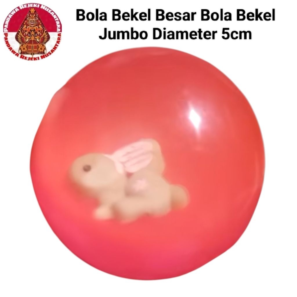 Bola Bekel Besar Bola Bekel Jumbo Diameter 5cm