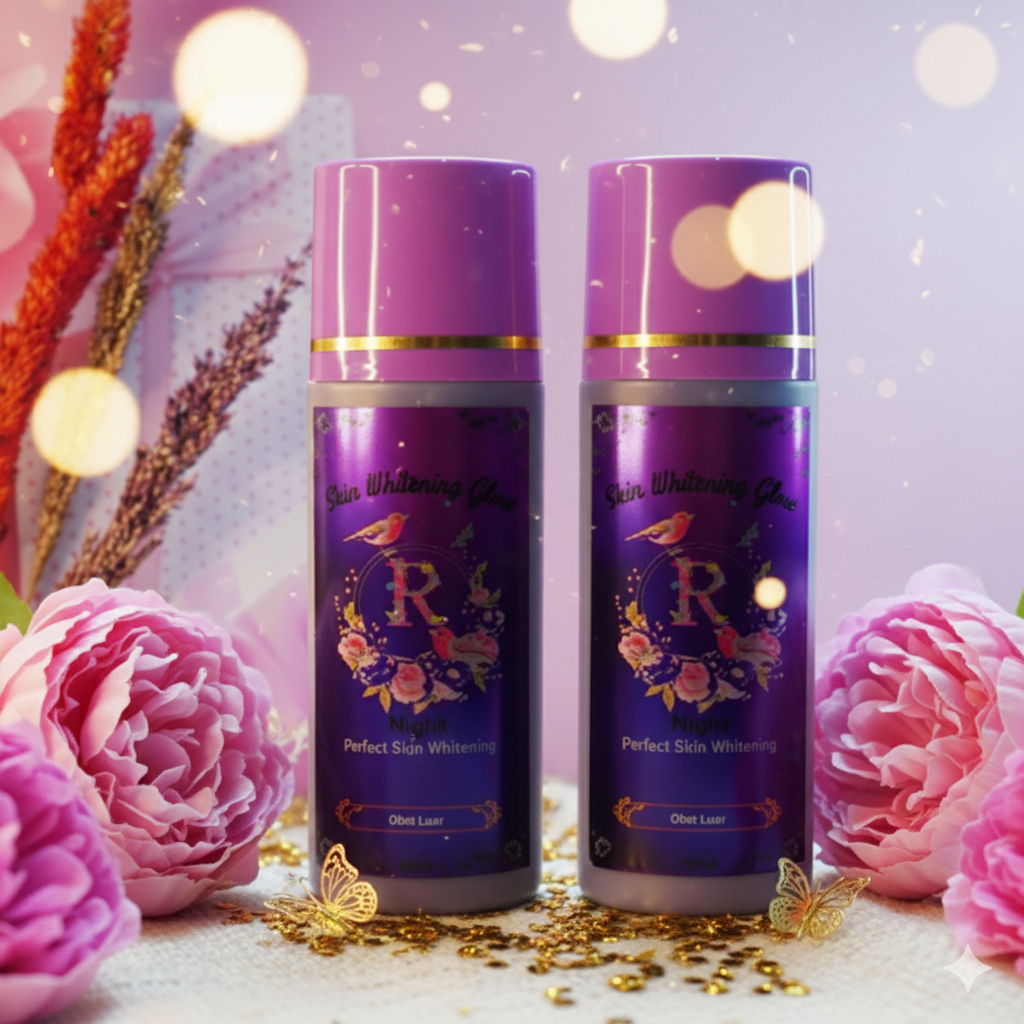 HB Skin Whitening Glow Night Cream – NIGHT GLOW 10X DOSIS TINGGI