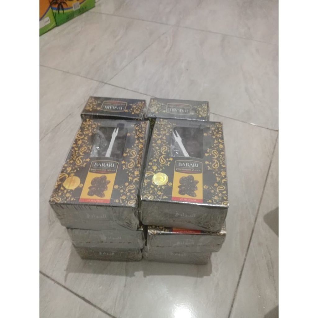 kurma bam anggur kemasan 600 gram kurma hitam barari