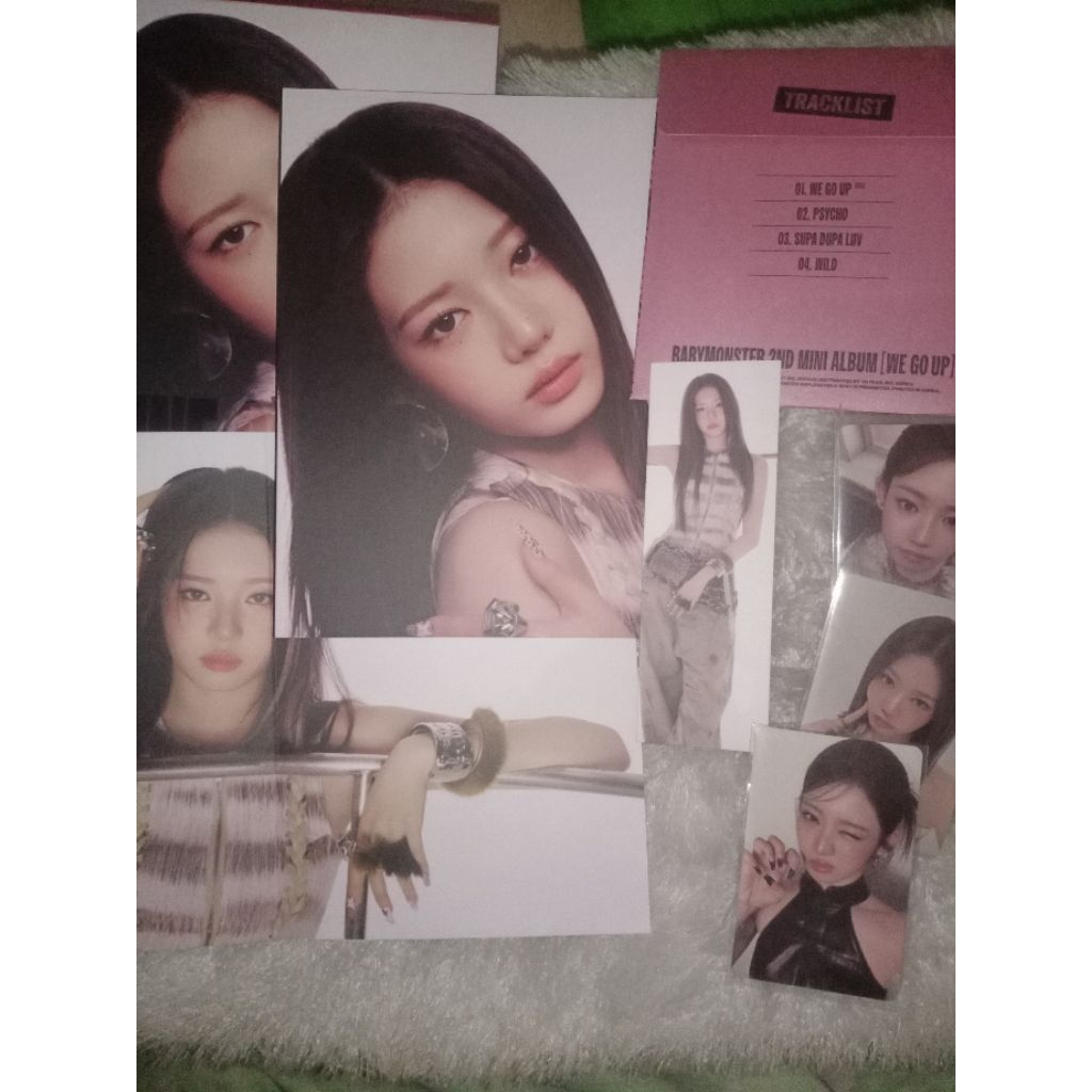 UNSEALED OFFICIAL ALBUM ONLY PATTERN WE GO UP VER RORA BABYMONSTER