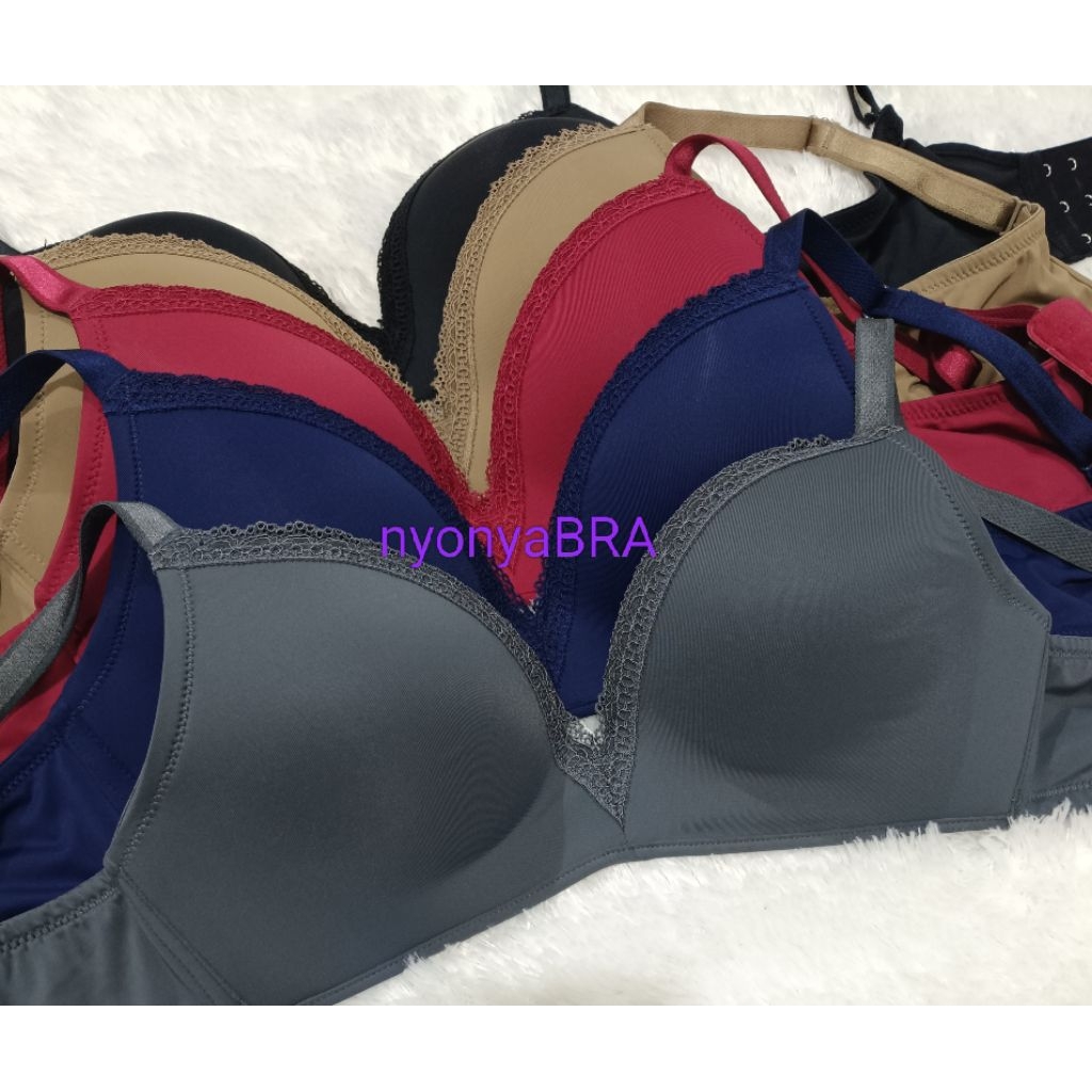 Luludi by wacoal bra tanpa kawat cup A,B,C,D, 32,34,36,40, LB 8202