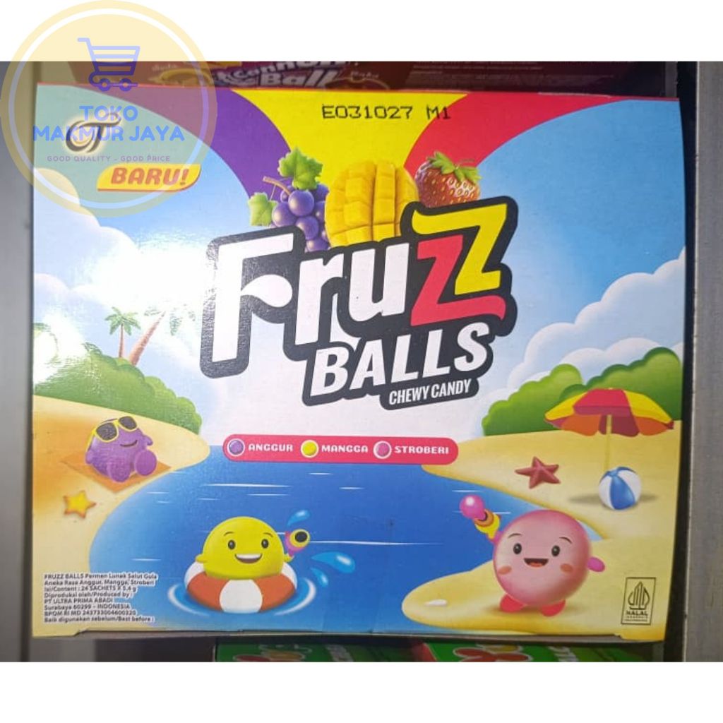 FRUZZ BALLS BOX (isi 24 pcs)