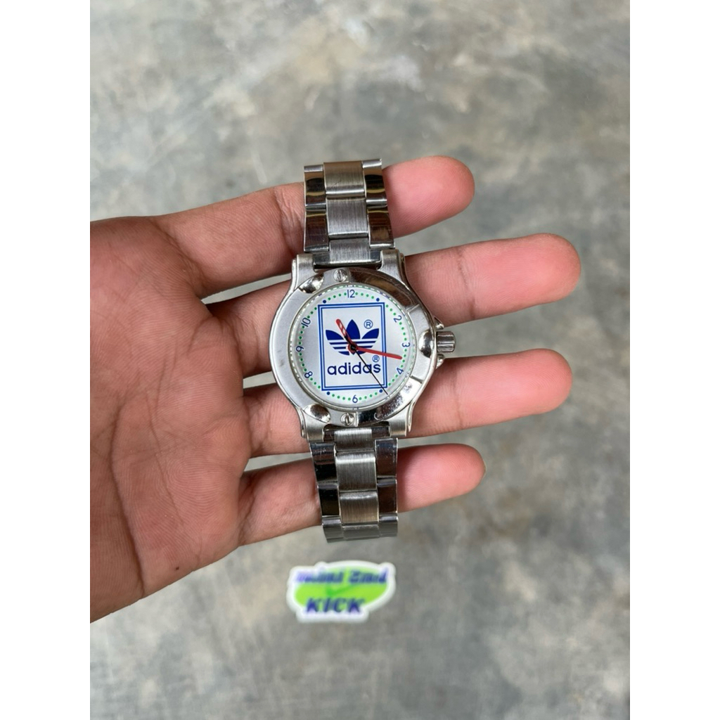 Vtg ADIDAS analog watch, jam adidas vintage, jam tangan adidas jadul, not n*ke triax