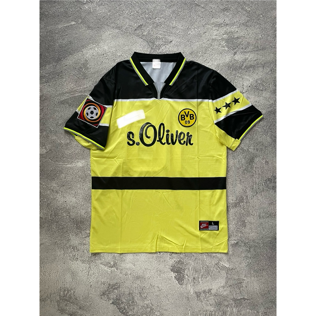 Jersey Retro Borussia Dortmund Rare 1997-98 Möller Vintage Bloke Core