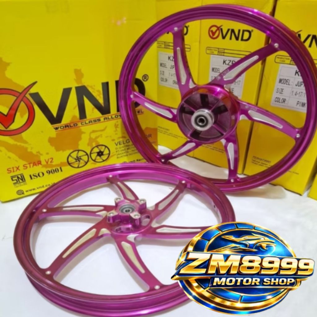 VND VELG RACING SIX STAR V2 YAMAHA MX KING RING 17 160/160