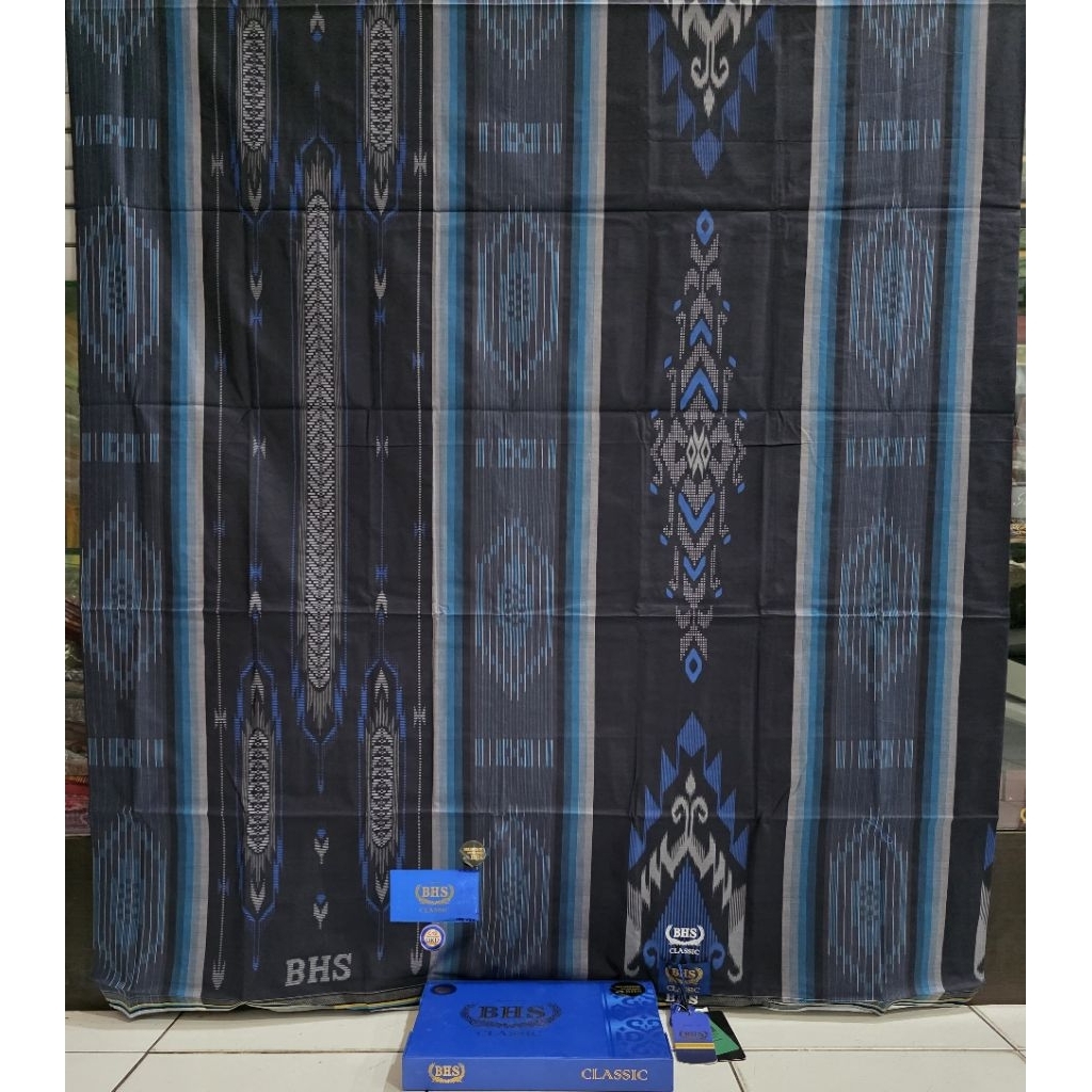 Sarung BHS Classic KWG DOBBY DKG DKD Mix GOLD Seri Putih