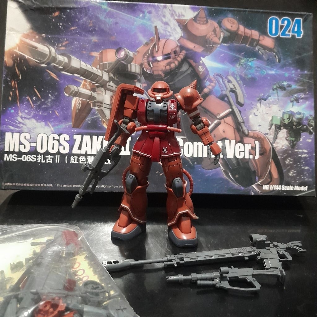 HG Zaku II Char The Origin bootleg