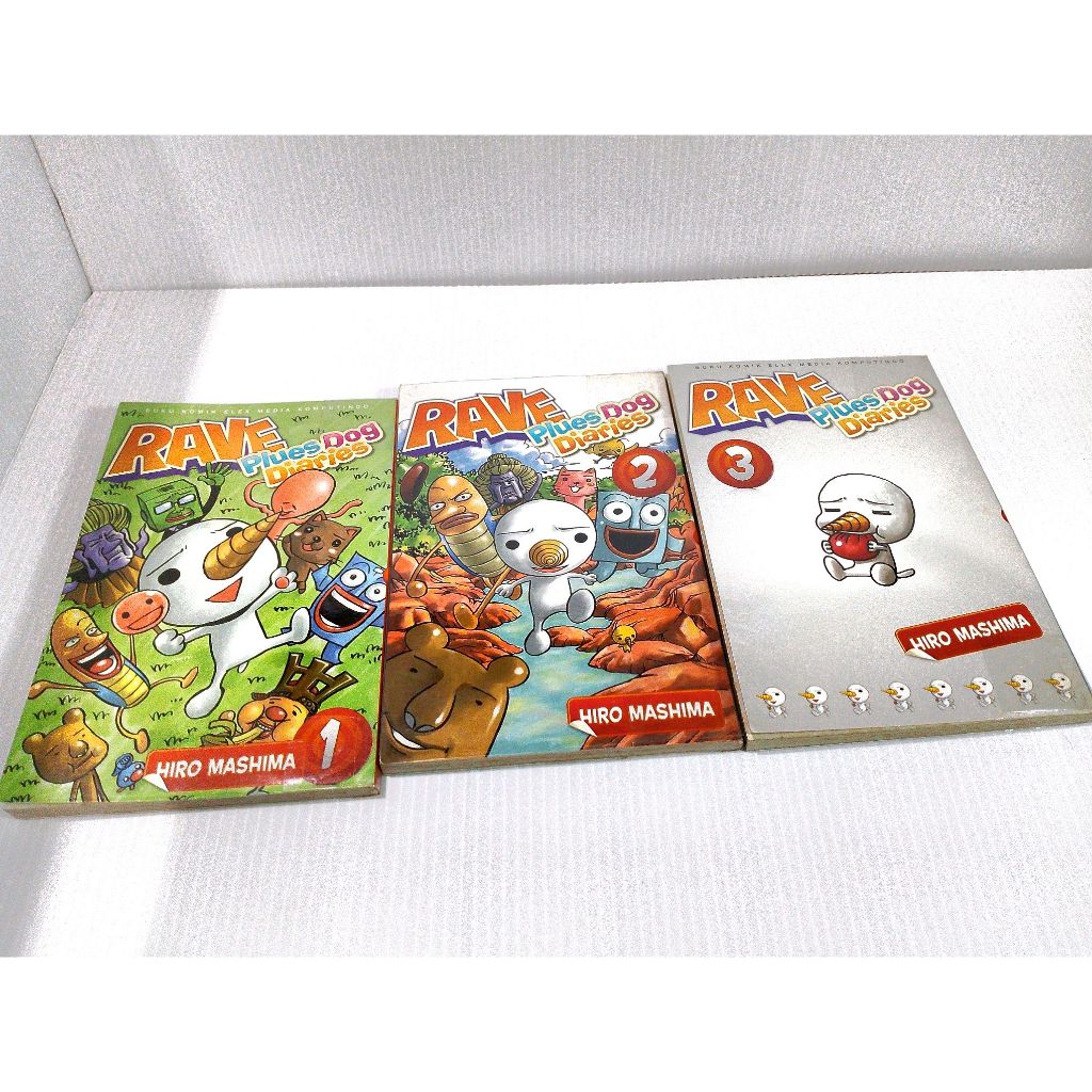 Komik Set Rave - Plues Dog Diaries vol 1-3