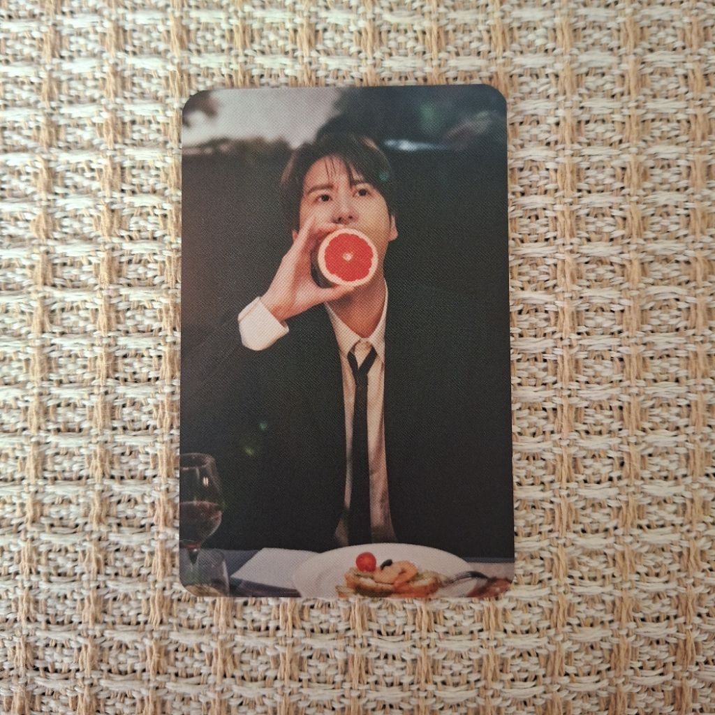 Kyuhyun Photocard Benefit Restart Concert Jkt.