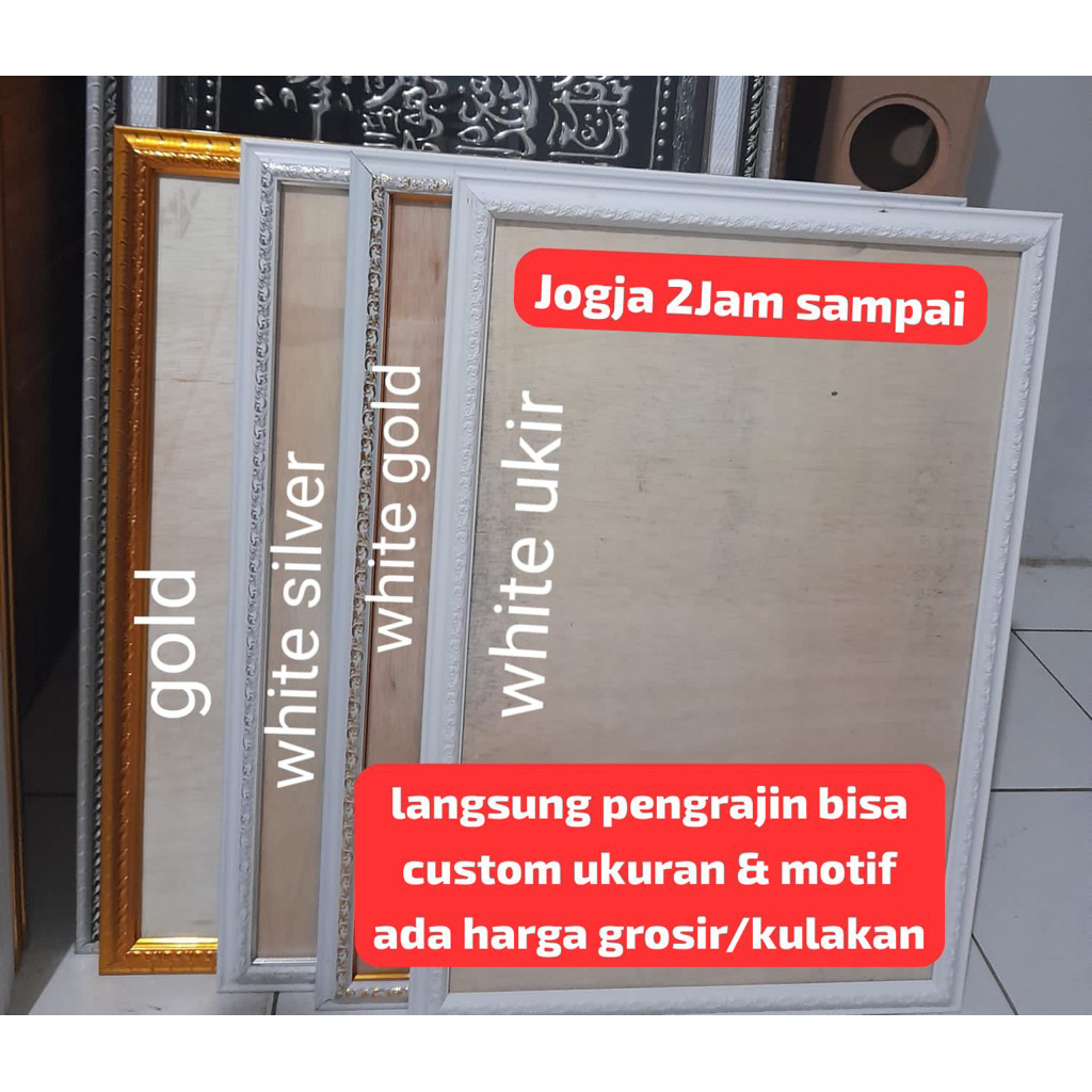 Bingkai untuk foto Prewdding 12R/12Rw 16r a3 a2 Ready Stok