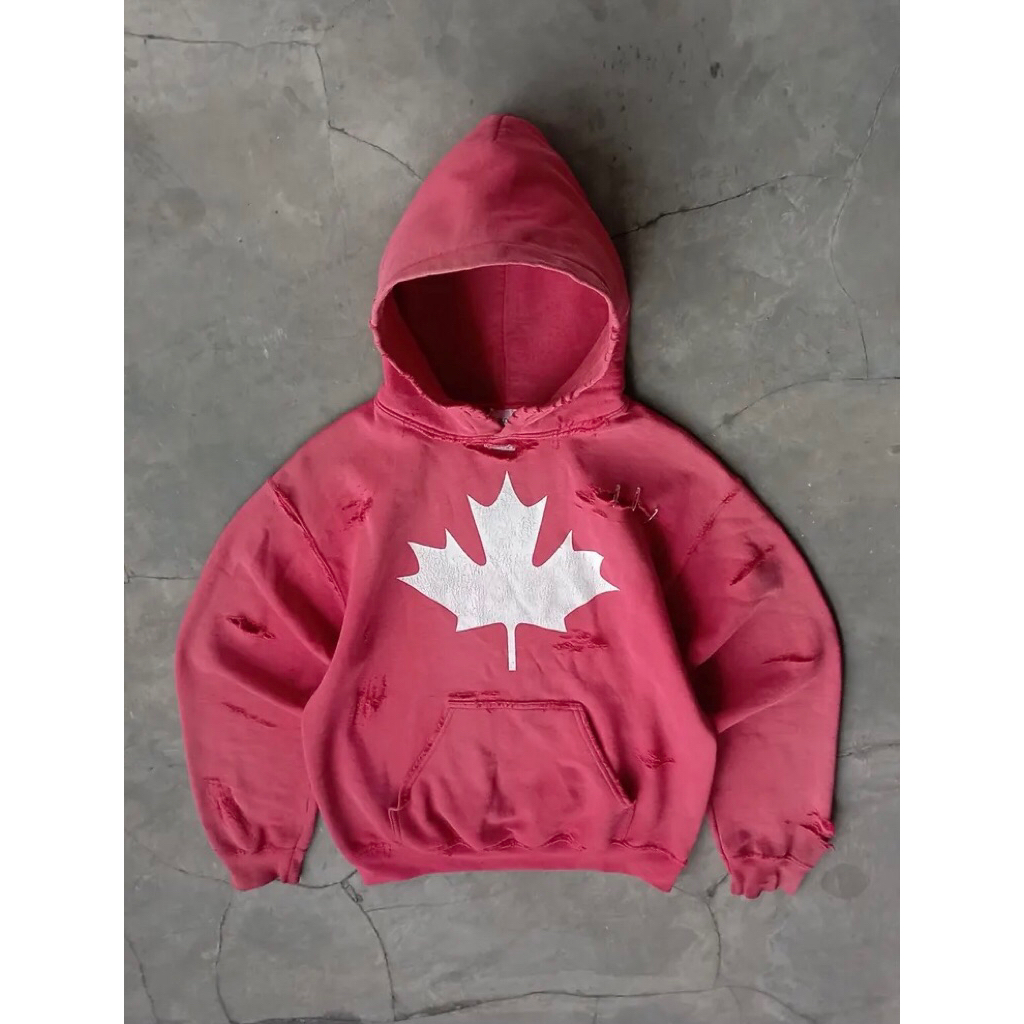 2000’s Hoodie Boxy Faded GILDAN