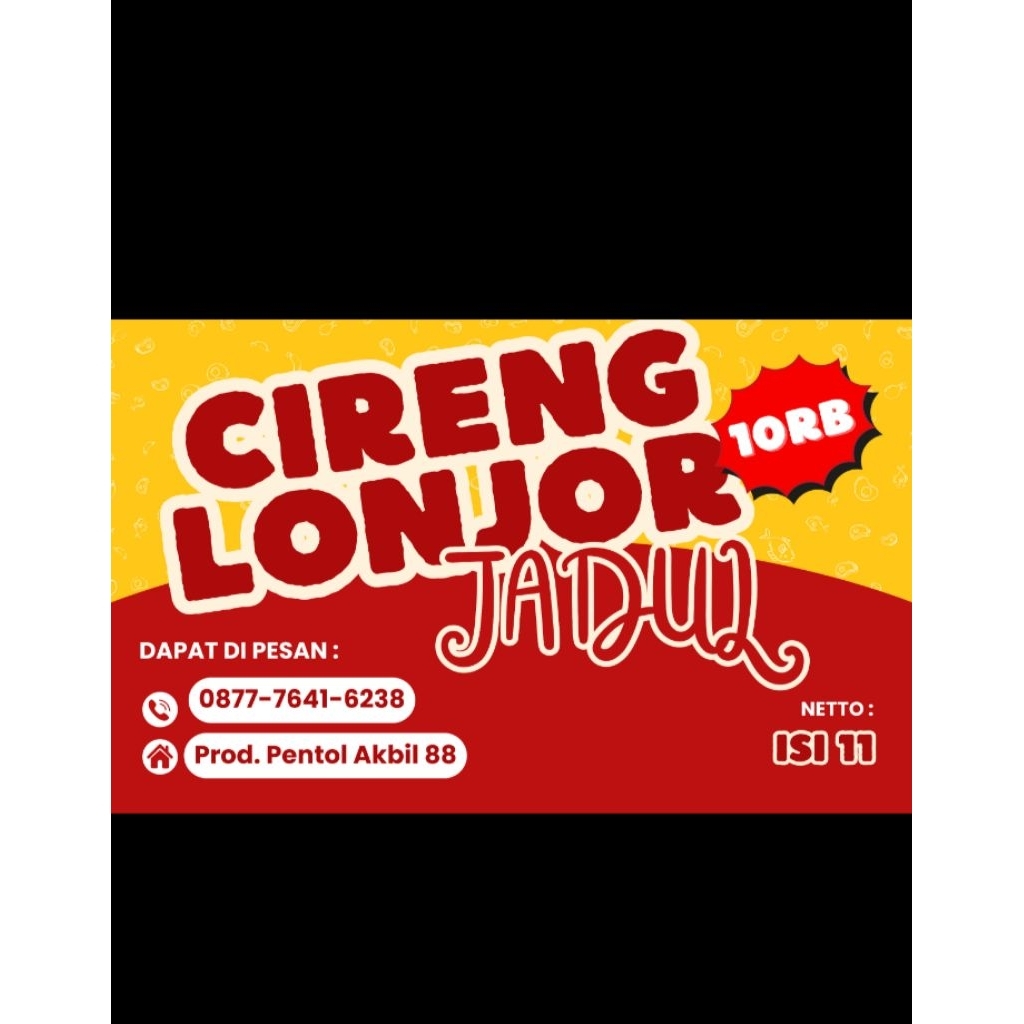 cireng lonjor