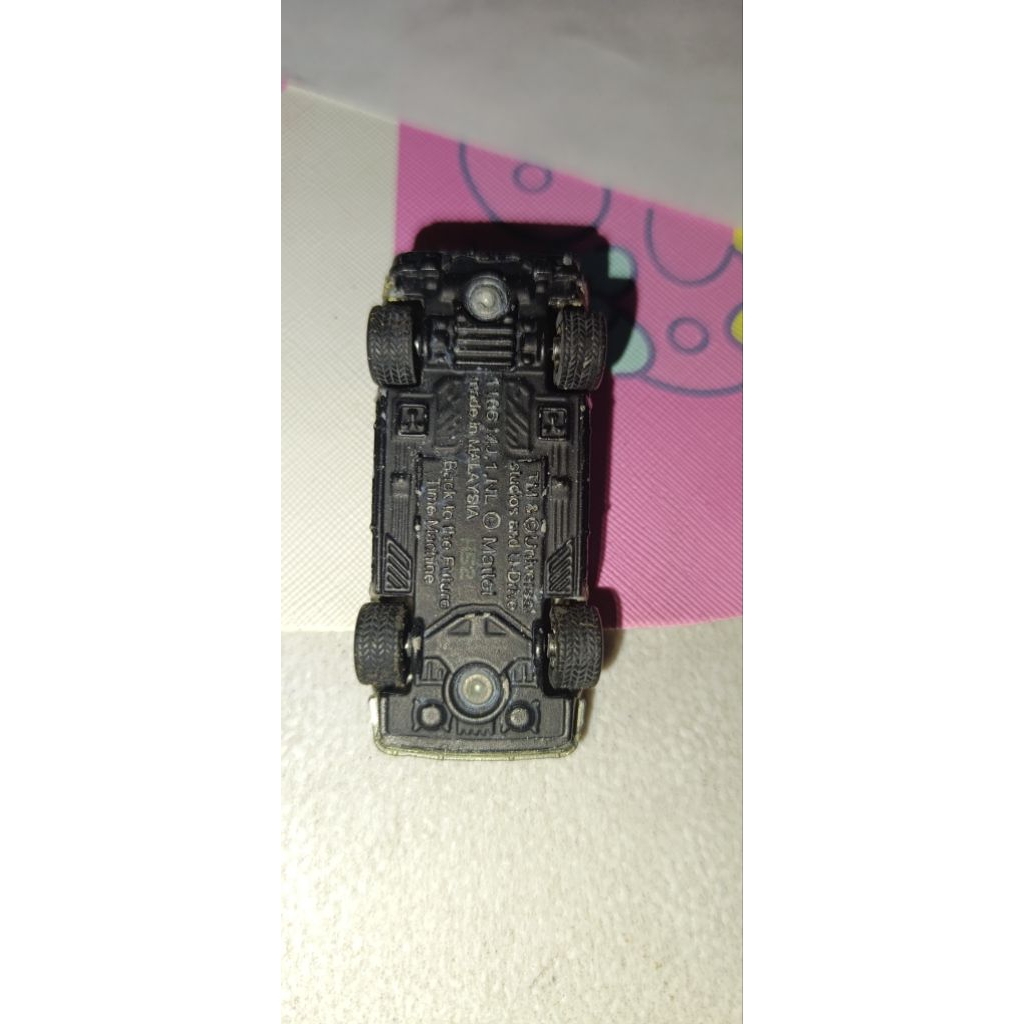 Hot wheels Back In The Future Time Machine kondisi junk