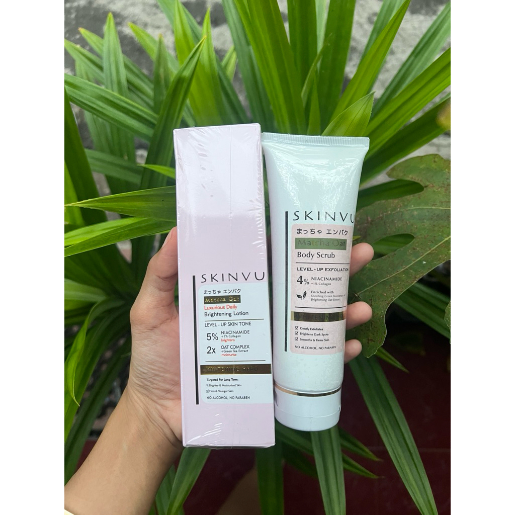 SKINVU Body Lotion & Skinvu Body Scrub