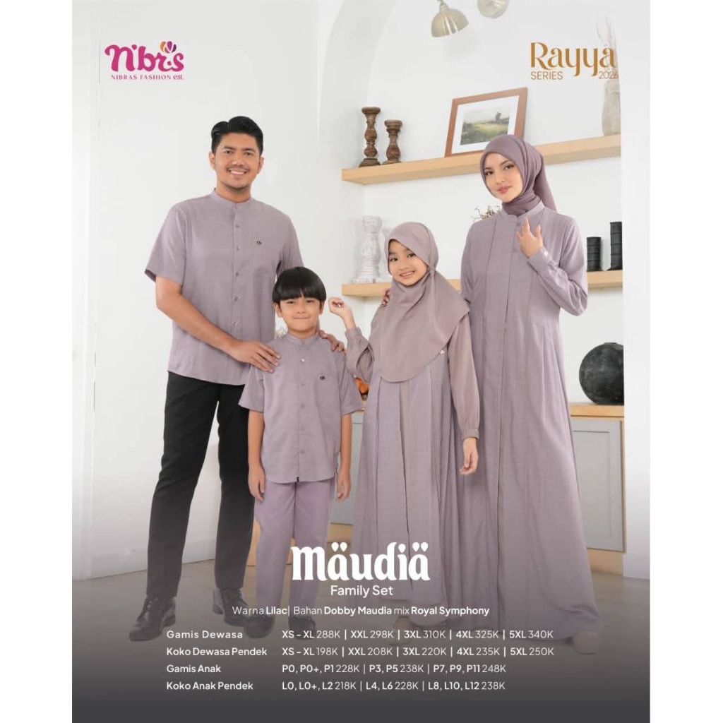 Diarayyaku 2026 Maudia Lilac // Koko Anak