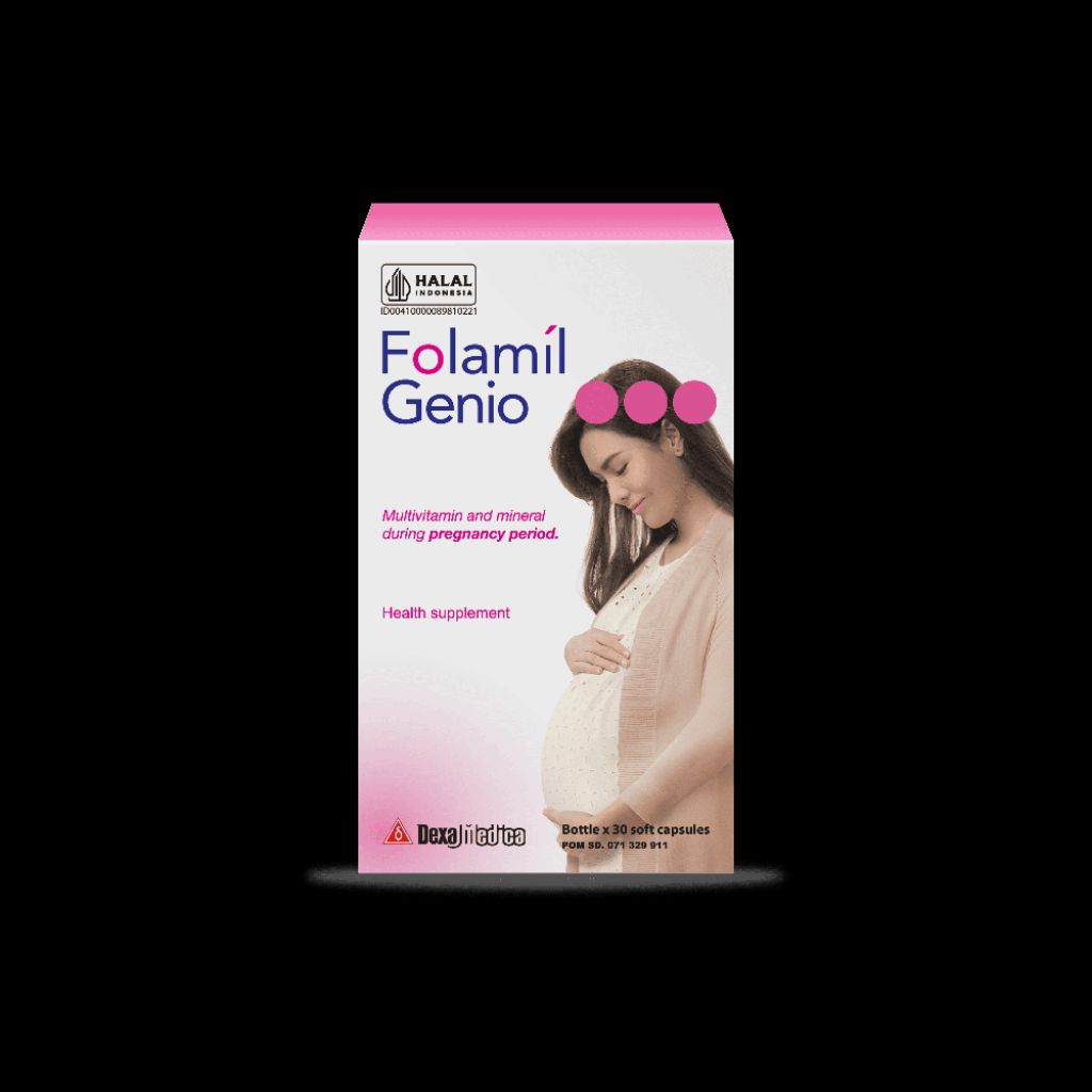 Folamil Genio 30 kapsul lunak