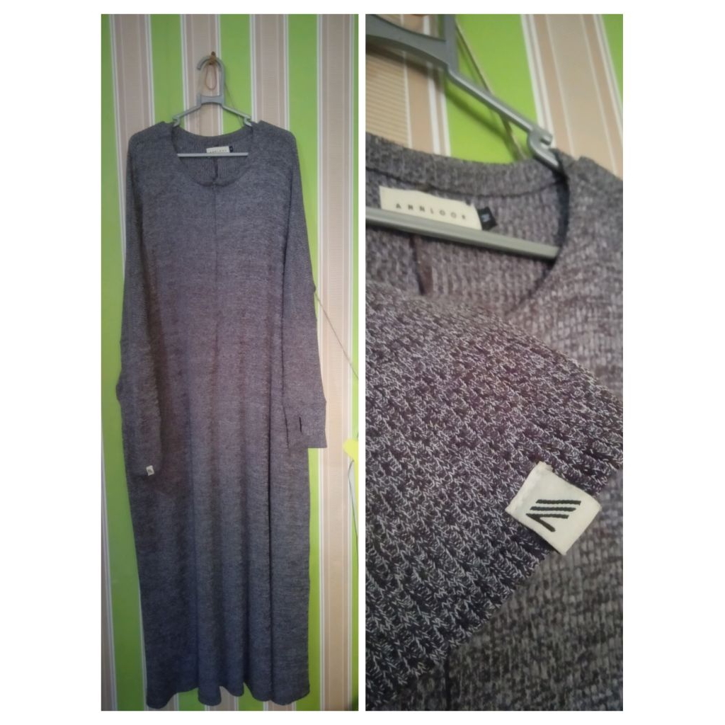 abaya preloved knit