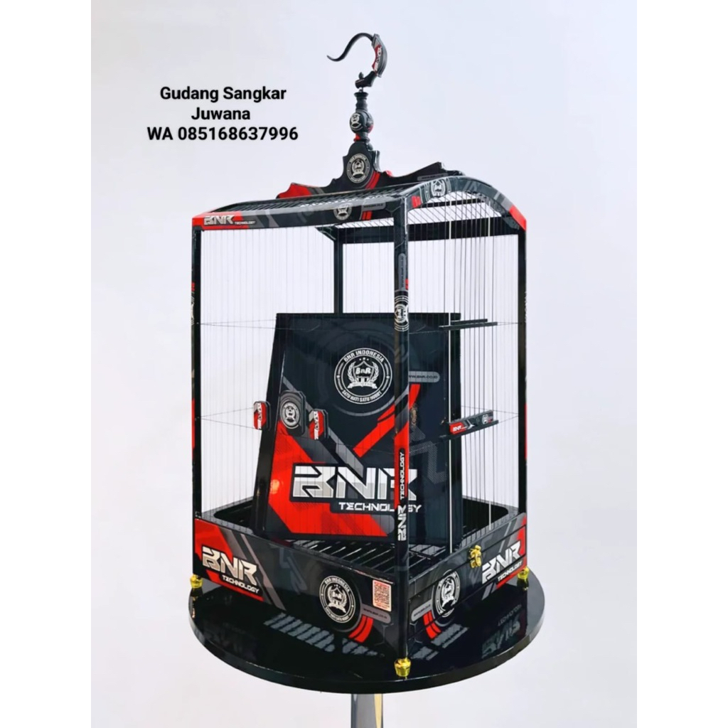 Sangkar Koper BNR Ruji Senar. Size 37x43 No 2. Fullset krodong.