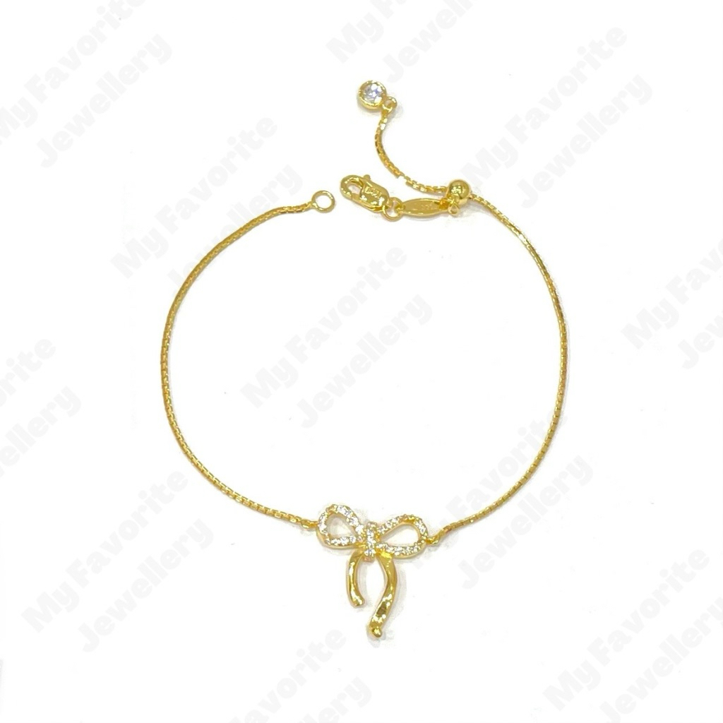 Gelang Serut Pita Ad Gelang Emas Asli Kadar 875