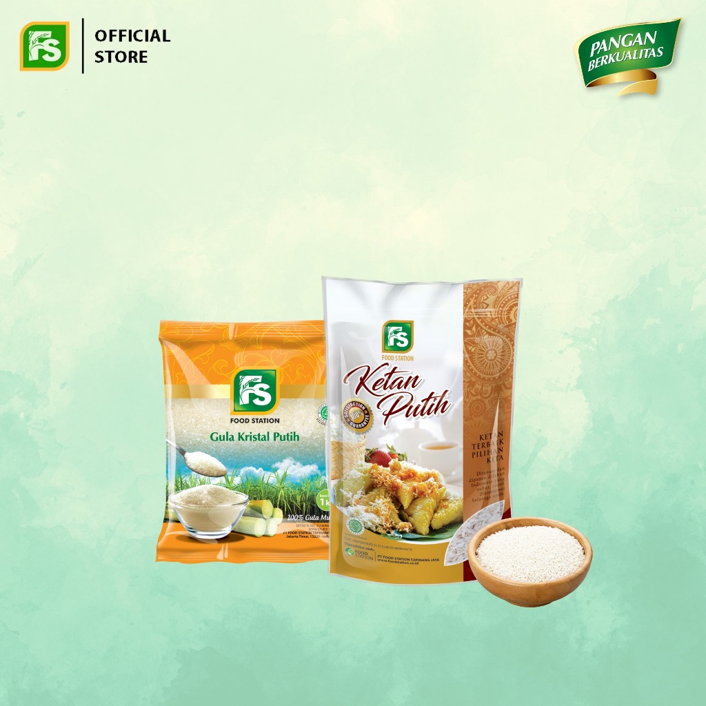 FS Gula Premium - Orange 1Kg + FS Ketan Putih1 kg