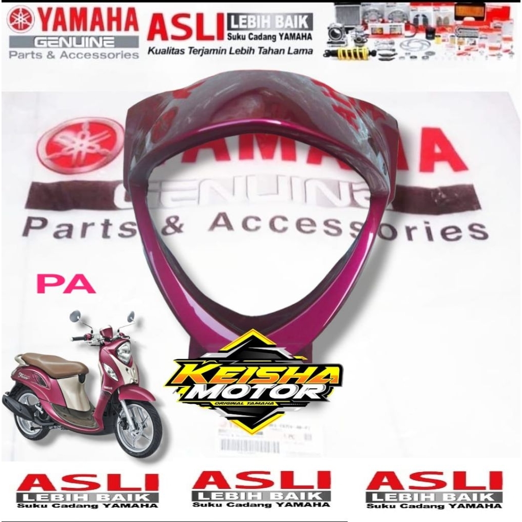 Cover lampu Ungu ( PA )Mio fino 125 2018 Original yamaha