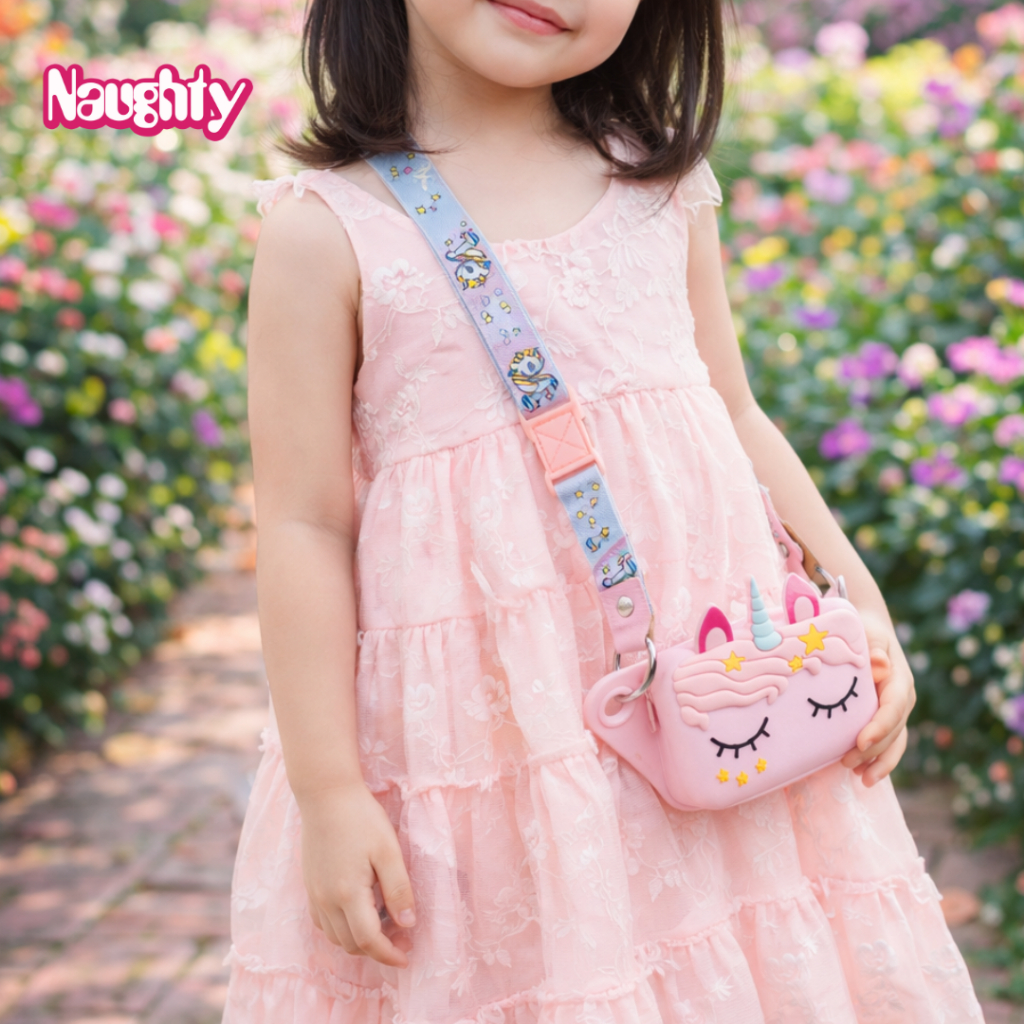 Tas Selempang Anak Mini Waist Bag Jelly Unicorn A923A 220310 Naughty Accessories