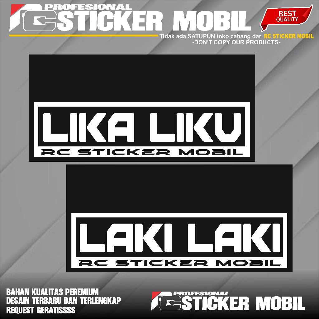 stiker kepet lumpur truk lika liku laki laki cutting stiker kepet lumpur truk pick up