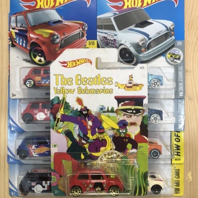 Hot wheels Morris Mini