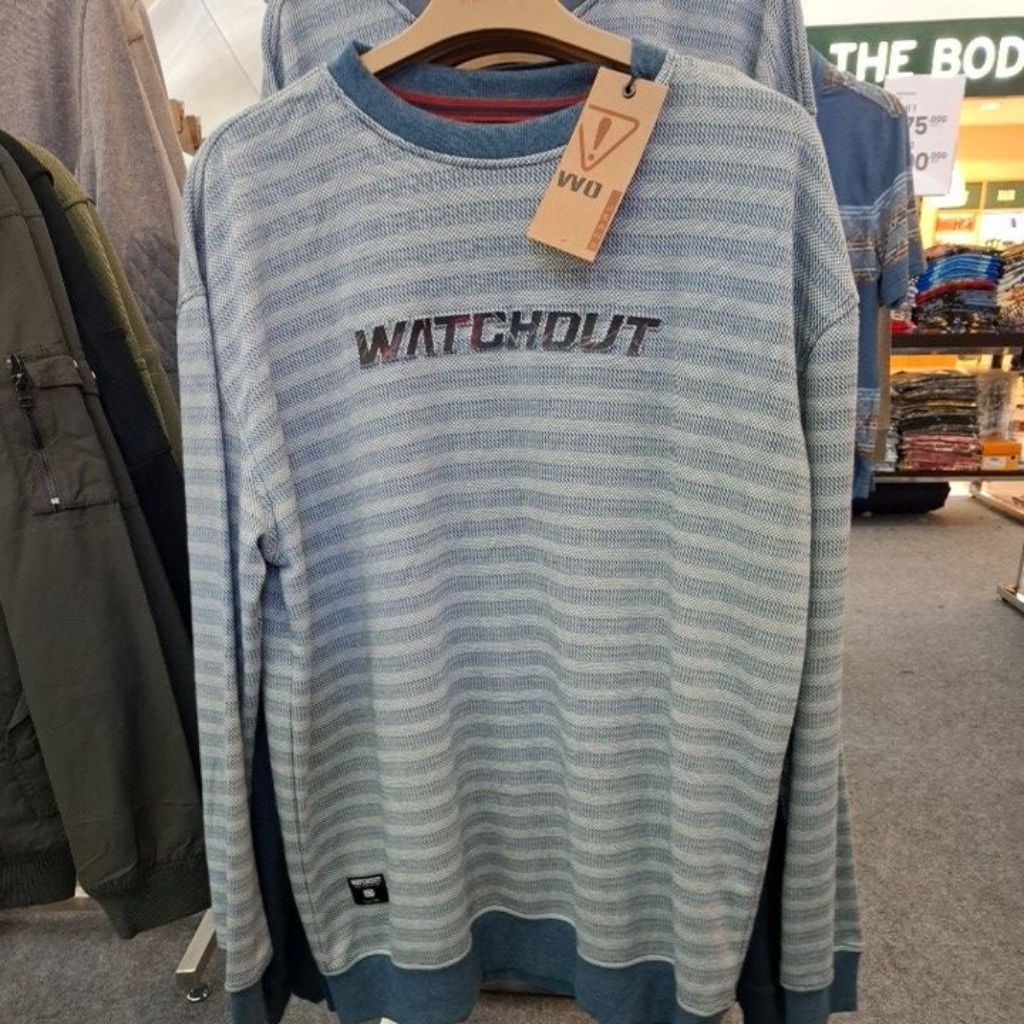 Sweater watchout 100% Original promo