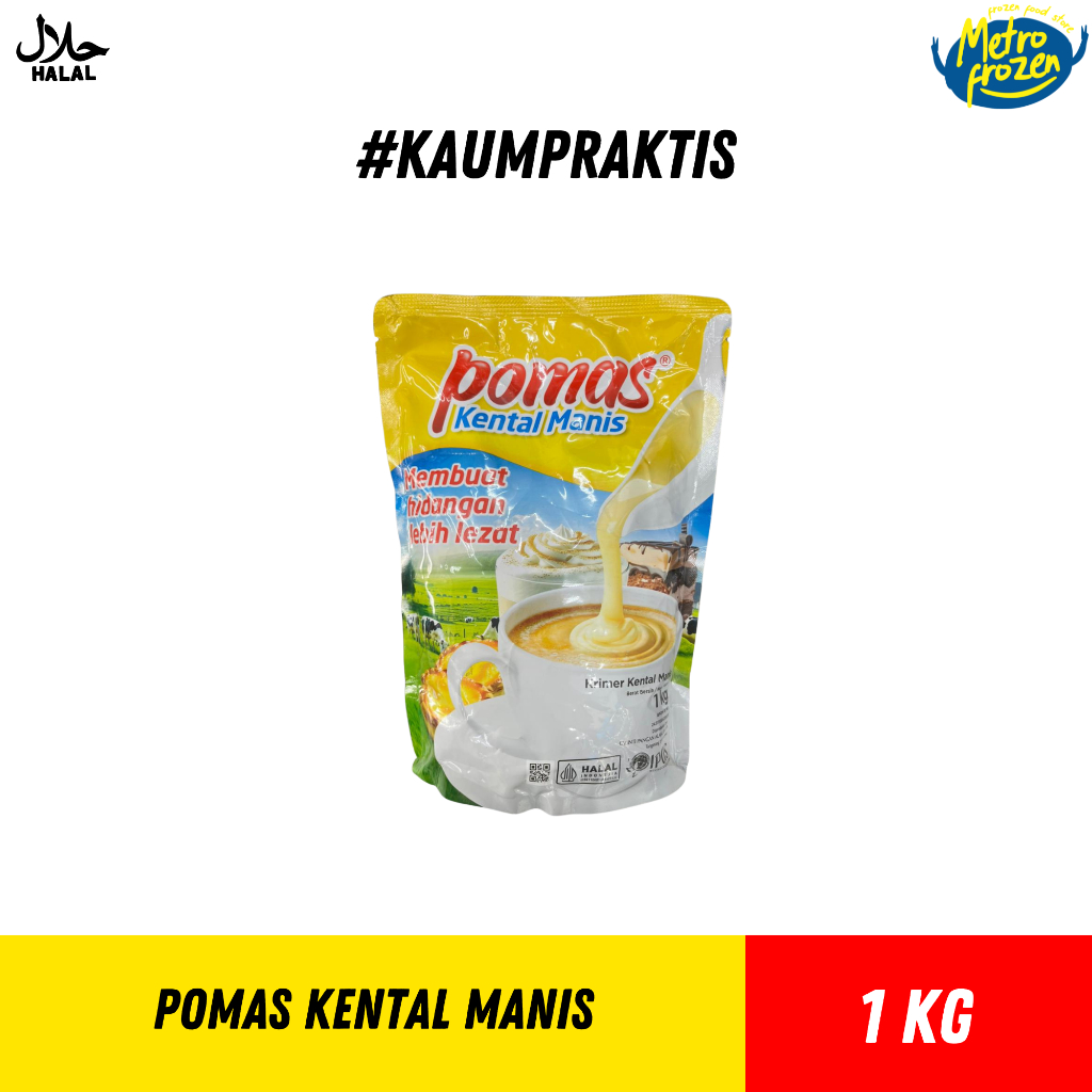 POMAS Kental Manis 1kg & 2,5kg //kental manis lezat //kental manis instan Banjarmasin