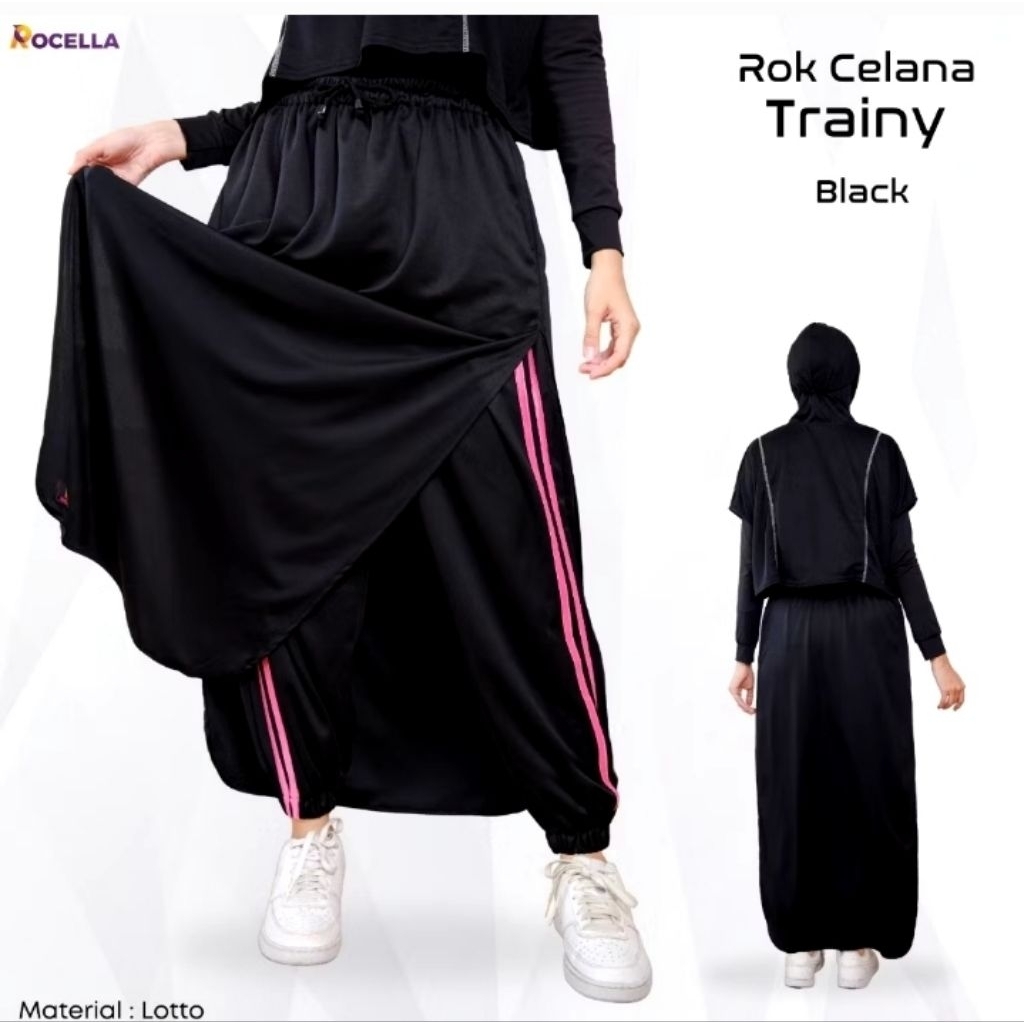 Preloved Rok Celana Olahraga Muslimah Rocella Trainy