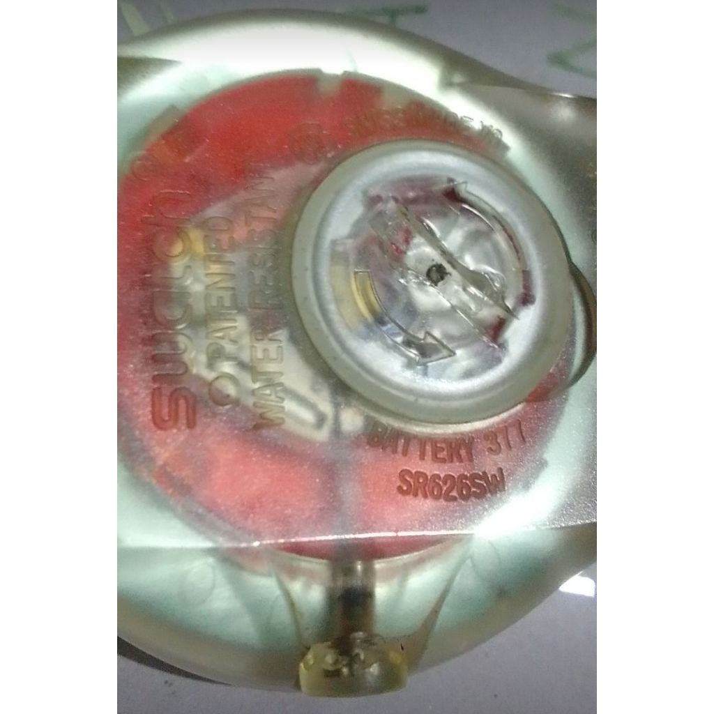 Jam swatch dim 38mm second/ bekas