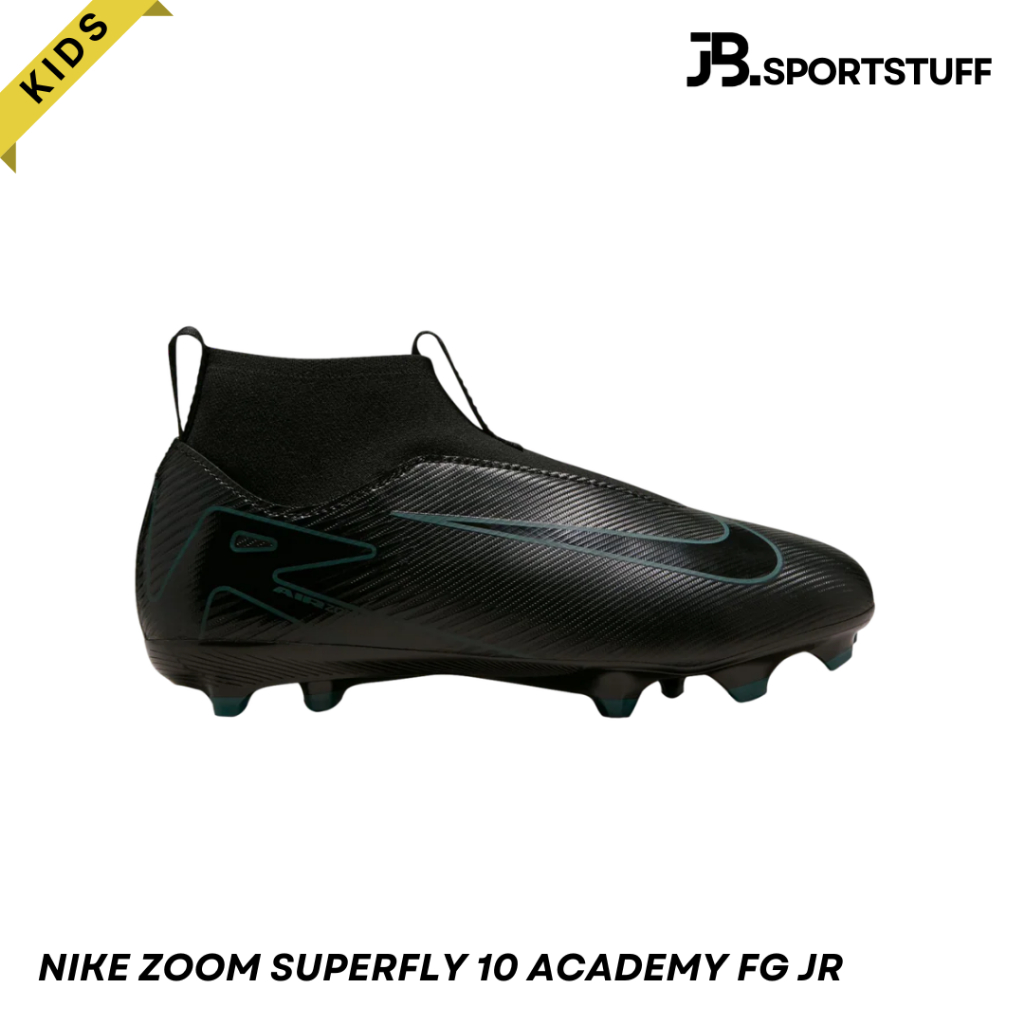NIKE SEPATU BOLA ANAK ZOOM SUPERFLY 10 ACADEMY FG JR FQ8304 002 ORIGINAL 100% / SEPATU BOLA ANAK NIK