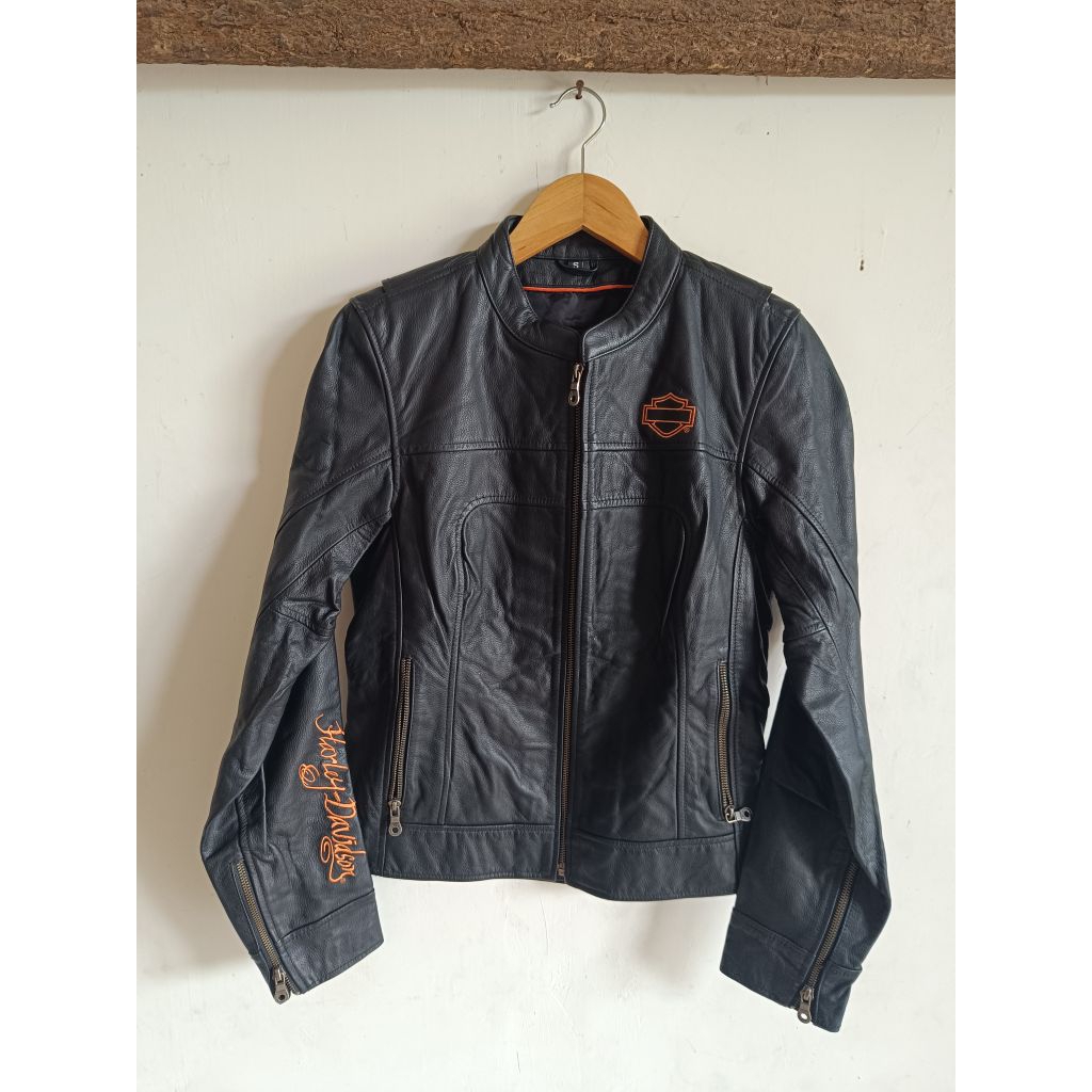 jaket kulit harley davidson bekas/second/pl/preloved