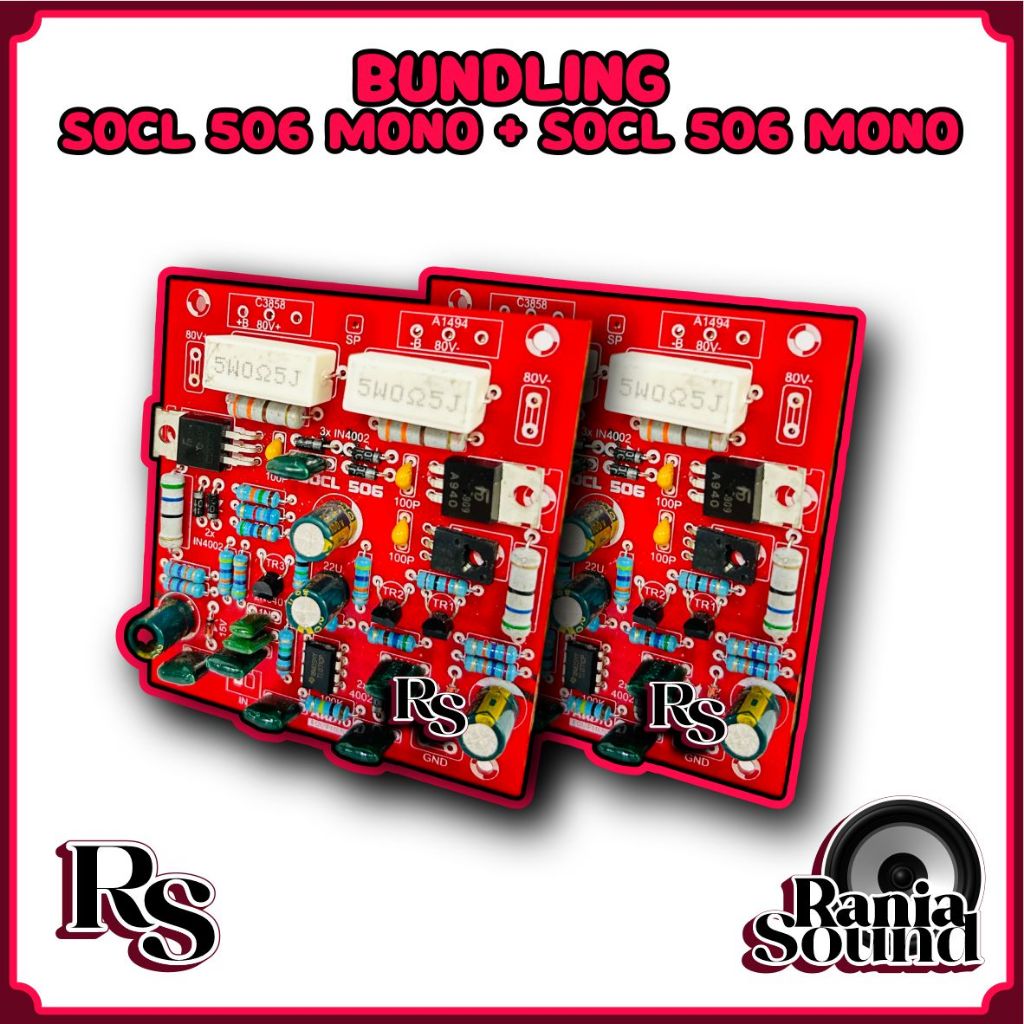 (BUNDLING) Driver SOCL 506 mono + Driver SOCL 506 mono ups