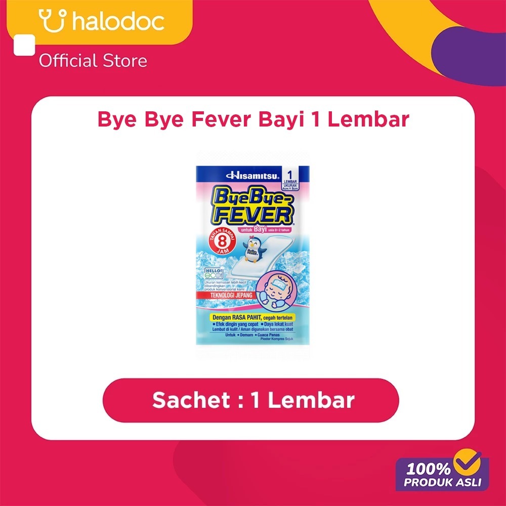 Bye Bye Fever Bayi 1 Lembar