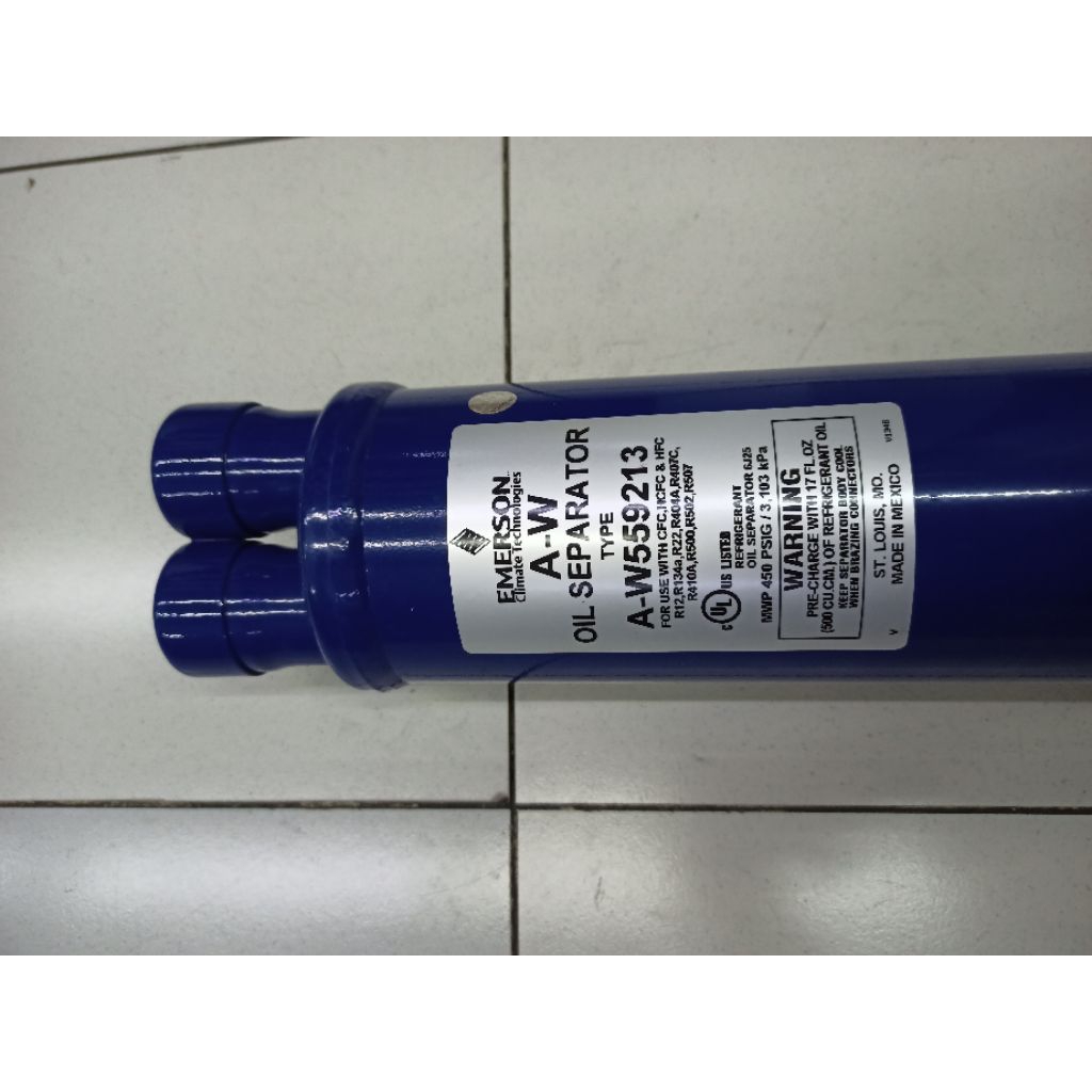 Emerson Oil Separator 1 5/8 AW 559213 Model Las Original Emerson